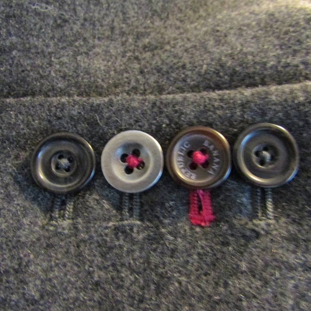 Banana Republic Charcoal Gray Wool Blazer - Picture 8 of 8